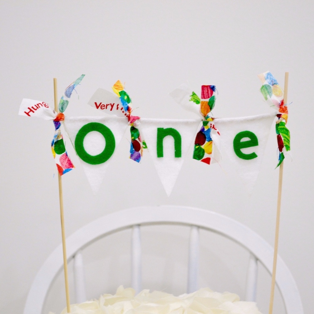 Very Hungry Caterpillar Cake Topper